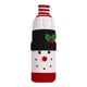 thumbnail image 3 of Funda para botella de vino de Navidad, vestido para botella de Navidad, regalos de fiesta, bonitos adornos para la mesa de la cena, accesorios, bolsa Muñeco de nieve, 3 of 9