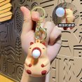 thumbnail image 3 of Creative Capibala Capybara Series Keychain Cartoon Cute Doll Couple Car Bag Key Chain Pendant Charming Capibala Keyring Gift, 3 of 4