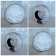 thumbnail image 6 of Yammee Heavy Duty Silver Tire Protectors 4pcs For 21-32 Inch Wheels UV Rain Resistance, 6 of 8