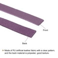thumbnail image 4 of Uxcell Faux Leather Straps Strip Belt Leather String 0.8cm/0.31" Width for DIY Ornament Accessories,Dark Purple, 4 of 6