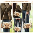 thumbnail image 4 of FORMRS Womens Shoulder Bag with Chain Strap Clutch Purse Cute Tote Handbag, Floral Cow, 4 of 7