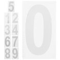thumbnail image 3 of Miangastore 5 Sets Reflective Mailbox Numbers Decals Waterproof For Homeowners, 3 of 9