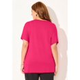 thumbnail image 3 of Catherines Women's Plus Size Embellished Dolman Tunic, 3 of 4
