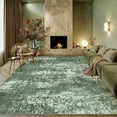 thumbnail image 2 of BERTHMEER 3'x5' Small Area Rugs for Kitchen Living Room Dining Room Bedroom Farmhouse Office Modern Abstract Contemporary Washable Non Slip Deep Green Rugs Carpets, 2 of 5