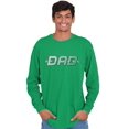 thumbnail image 4 of Father's Day One Cool Dad Gift Men's Long Sleeve Tee T Shirt Brisco Brands L, 4 of 6