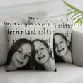 thumbnail image 3 of BANET Throw Pillow Cover Case I Because You are Pillow Covers Set of 2,Soft Decorative Throw Pillow Case for Living Room Bedroom Sofa Couch Cushion Covers 20x20in, 3 of 7