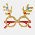 thumbnail image 1 of Christmas Decorations For Home Decor New Year Glasses Gifts Deer Snowman Christmas Ornaments Glasses, 1 of 1