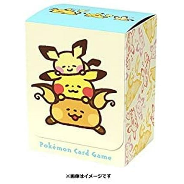 Pokemon Deck Case 80 Pokemon Pichu Pikachu Raichu Yurutto Chibi Walmart Com Pokemon Deck Case 80 Pokemon Pichu Pikachu Raichu Yurutto Chibi Walmart Com