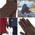 thumbnail image 4 of mens Stretch Classics Fleece Lined Gloves, 4 of 7