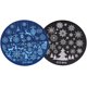 thumbnail image 1 of Kit de estampador de u?as de Navidad Copos de nieve Nail Art Stamping Plates Herramientas de manicura de Navidad Style1 2pcs LingWen 1327534107432, 1 of 1