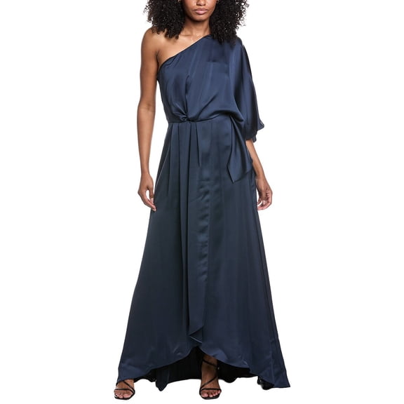 Ramy Brook womens Simone Gown, 4, Blue