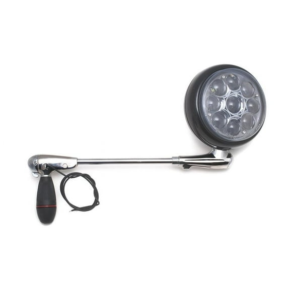 6 IN. SPOTLIGHT-LED-BLACK HEAD