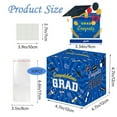 thumbnail image 4 of AKEGAMN Graduation Box Drawer Box For Decorations Graduation Graduation Themed Draw Box Decoration Draw Box Sturdy and Construction：Made from high-quality materials, this box is sturdy and , ensurin, 4 of 9