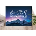 thumbnail image 4 of Inspirational Christian Wall Decor,Be Still And Know That I AM God Psalm 46:10 Bible Verses Canvas Poster Print Wall Art,Religious Faith Wall Art Decor,Scripture Home Office Bedroom Decoration W627, 4 of 6