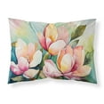 thumbnail image 1 of Mississippi Magnolia in Watercolor Fabric Standard Pillowcase, 1 of 3
