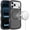 Black, variant on For Apple iPhone 18 Pro Max Grip Hand Magnetic Ring HQ Hybrid - Pink