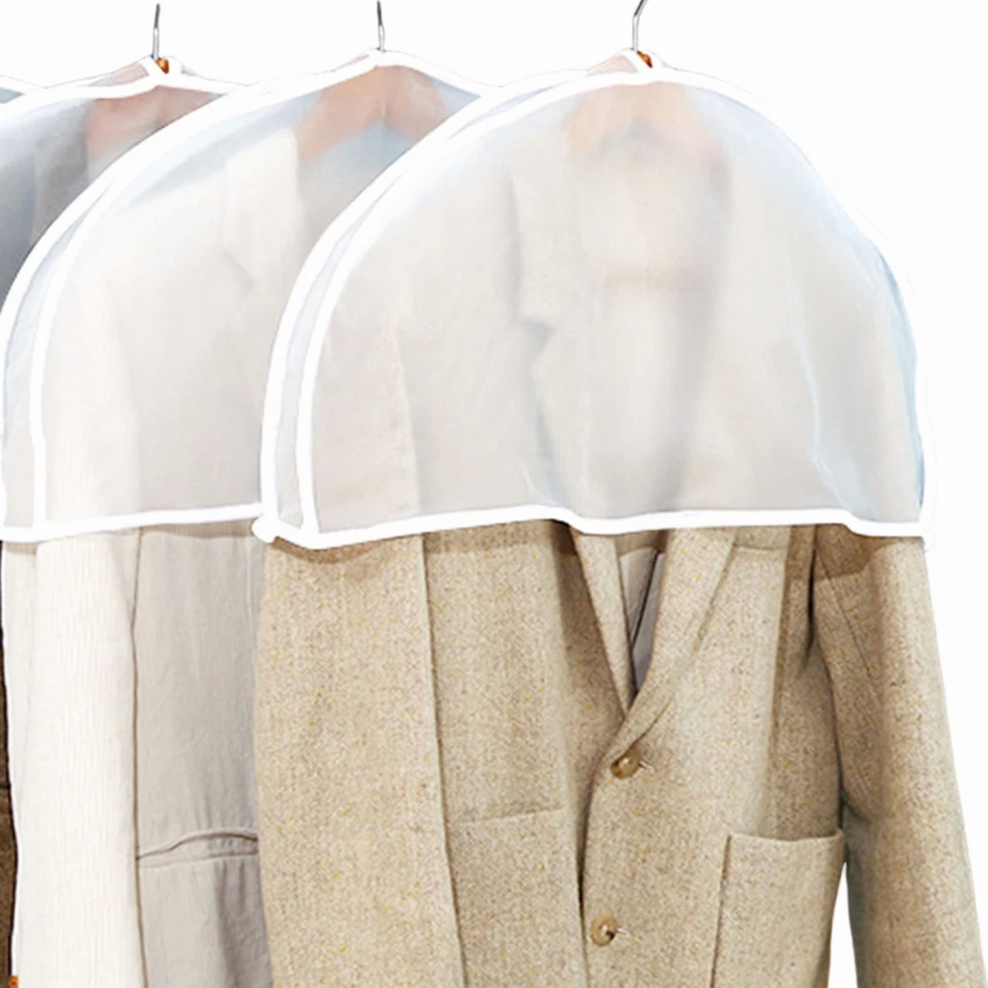 10Pcs Shoulder Covers Dustproof Clothes Garment Suit Jacket Storage Covers Bag