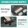 thumbnail image 3 of 5 Pack Calculator Bulk, 12 Digits Calculators Desktop with Large LCD Display and Sensitive Butto, Solar and Battery Dual Power, Desk Calculator for Office, School, Home, 3 of 4