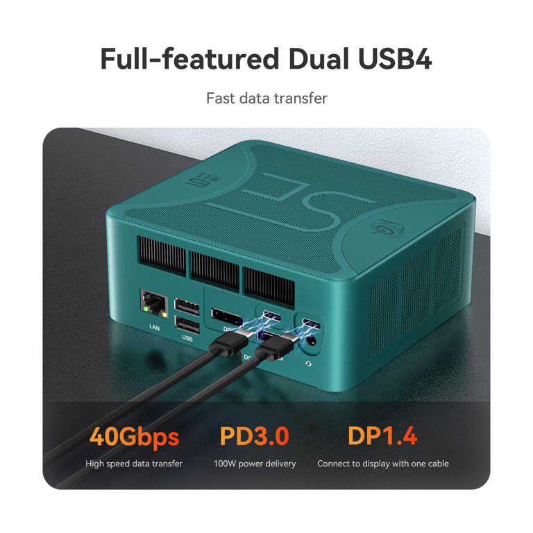 Beelink SER6 MAX Mini PC - Ryzen 7, 32GB RAM, 1TB SSD, Radeon 680M