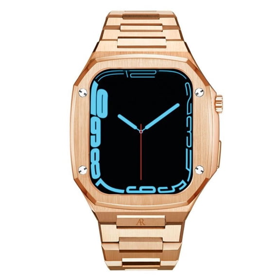 Asorock watches | rosegold smartwatch case (7 series) | 45mm unisex case| for series 7