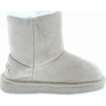 thumbnail image 6 of Sunville S-91007 Girl's Winter Boots Kids Childrens Faux Suede Warm Fur Lined Button Shoes 3 Colors, 6 of 7
