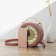 thumbnail image 5 of Clock Purse Handbag Crossbody Bag Gift Ladies Fashion Shoulder Bag for Women Black 25-26, 5 of 5