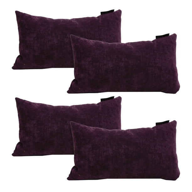 Set 4 Cojínes Decorativos Rectangulares DICASA Velvet