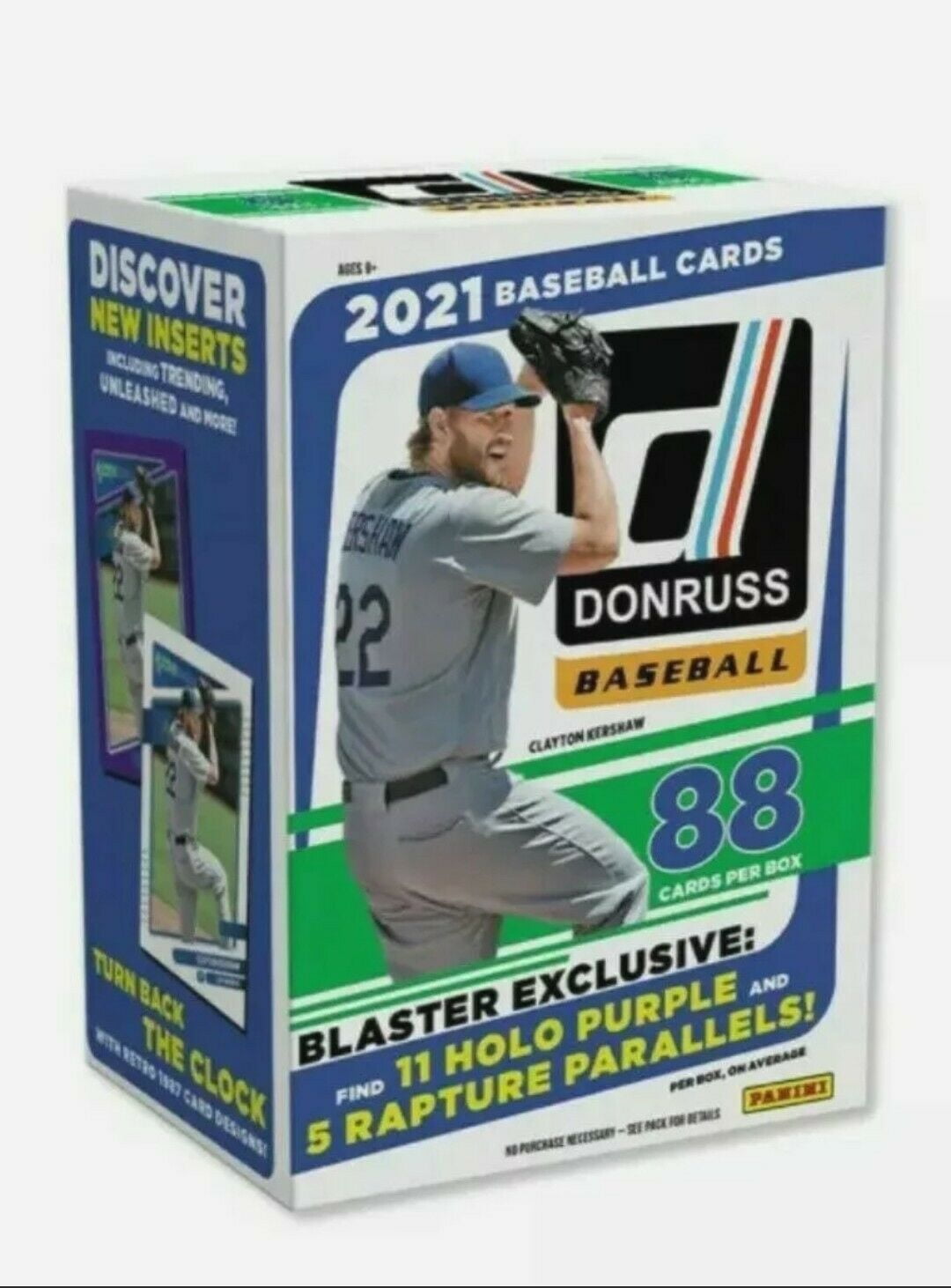 Panini 2021 Donruss Baseball Blaster Trading Card Box