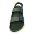 thumbnail image 5 of JEFFRICO Boys Comfort Double Buckle Sandals Kids Adjustable Back Strap EVA Water Sandals Slides, 5 of 6