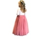 thumbnail image 2 of Vestido de niña Vestido de princesa Vestido de niña de flores Vestido de verano de encaje sin espalda Vestido de niña, 2 of 5