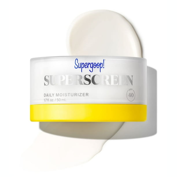 Crema hidratante y protector solar Supergoop! Superscreen SPF 40, 50 ml