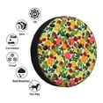 thumbnail image 2 of Kdxio Berries And Citrus for Tire Cover Wheel Protectors Tyre Covers Weatherproof Wheel Covers Universal Fit for Trailer Rv SUV Truck Camper Travel Trailers 14 inch, 2 of 5