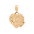 thumbnail image 1 of Dije Corazón Relicario Oro Sólido 10k, 1 of 5