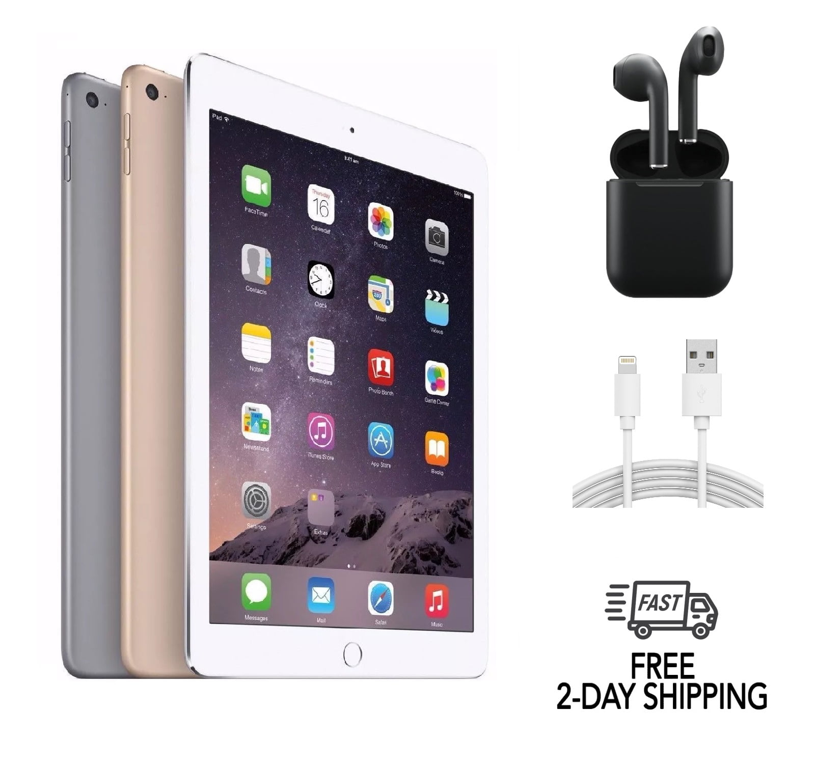 iPad - ipad air 2 wifi 16GB ゴールド FH0W2J/A A1566 Amazon.com : Apple iPad Air 2, 16GB, 4G + Wi-Fi - Gold