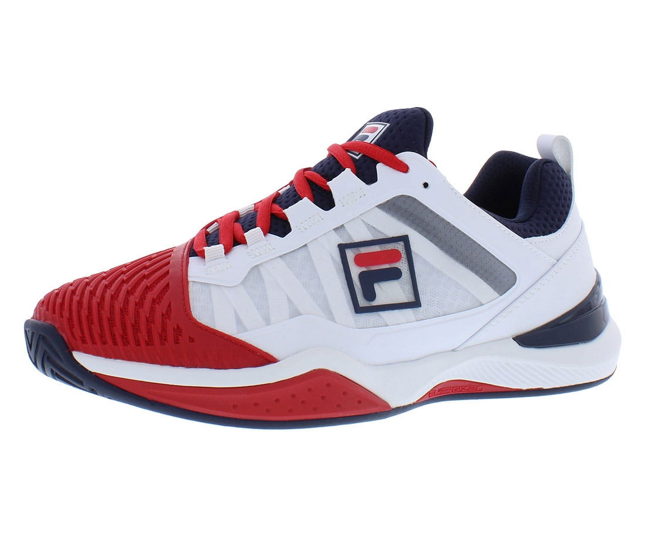 Fila Speedserve Energized Mens Shoes Size 8.5, Color: Red/White