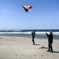 thumbnail image 5 of In the Breeze 3011 — Rainbow Conyne Delta Kite, 6-Feet, Single Line Easy Flying Kite, 5 of 7