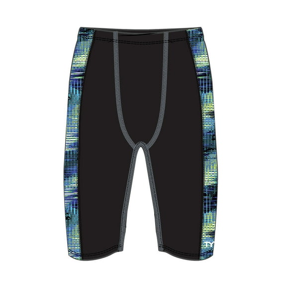 TYR Mens Surge Hero Jammer (Blue/Green, 34)