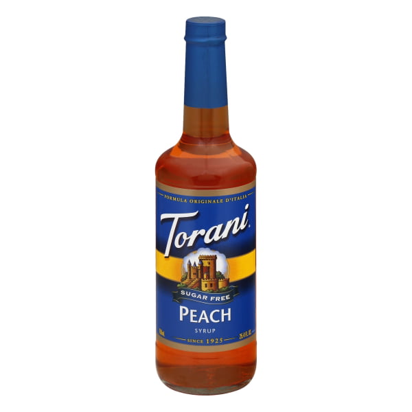 Torani Peach Syrup Sugar Free - Walmart.com - Walmart.com