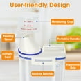 Liagile Rice Storage Bin Cereal Containers Dispenser with BPA Free