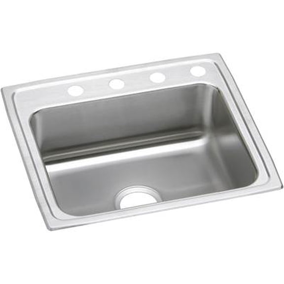 Elkay 25X21X5-1/2 4H 1B ADA SS Sink