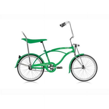 Men Beach Cruiser Banana Bicycle, Green