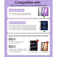 thumbnail image 2 of Trackpad Keyboard Case for iPad Air 13 & iPad Pro 12.9 (3rd–6th Gen) with Pencil Holder, 2 of 8