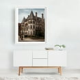 thumbnail image 2 of Park Slope Architectural 01 - Brooklyn New York Photography Architecture Vintage City Street Photography Travel Poster White Framed Wall Art Print 8 x 10 inches, 2 of 3
