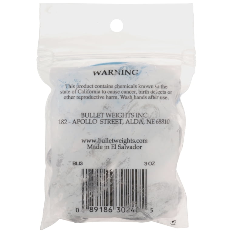 Bullet Weights Lead Bank Sinkers, 3 Oz., 5-Pack photo 5