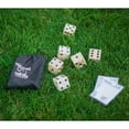 thumbnail image 5 of YardGames Giant Outdoor Indoor Wooden Dice Set with Scorecards & Case, 5 of 9