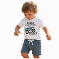 thumbnail image 6 of Baby Boy Outfit Toddler Boys Shorts CLothes Set Child Kids Summer Cotton Round Neck Printed Short Sleeve Basketball 0 3 6 12 18 24 Months Boys' Clothing Sets T-shirt+Shorts 2-Piece, 6 of 6