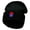 Black, variant on Patriotic Fries Embroidered 12 inch Acrylic Blank Cuff Long Beanie - White OSFM