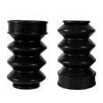 thumbnail image 1 of DYNWAVECA 120mm Rubber Front Fork Cover Gaiter Shock Absorber Boot Dust Cap For XL883, 1 of 10