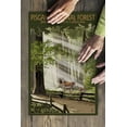 thumbnail image 3 of Brevard, North Carolina, Pisgah National Forest, Deer and Fawn (19x27 inches, Premium 500 Piece Jigsaw Puzzle for Adults and Family, Made in USA), 3 of 4
