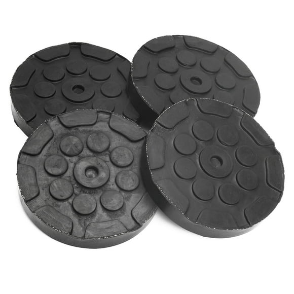 Car 120mm Rubber Arm Pads Universal Round 120mm Pads Auto Jacking Lift Pads Truck Hoist Pads Car Lift Arm Pads